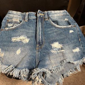 Zara Jean High Waist Shorts
